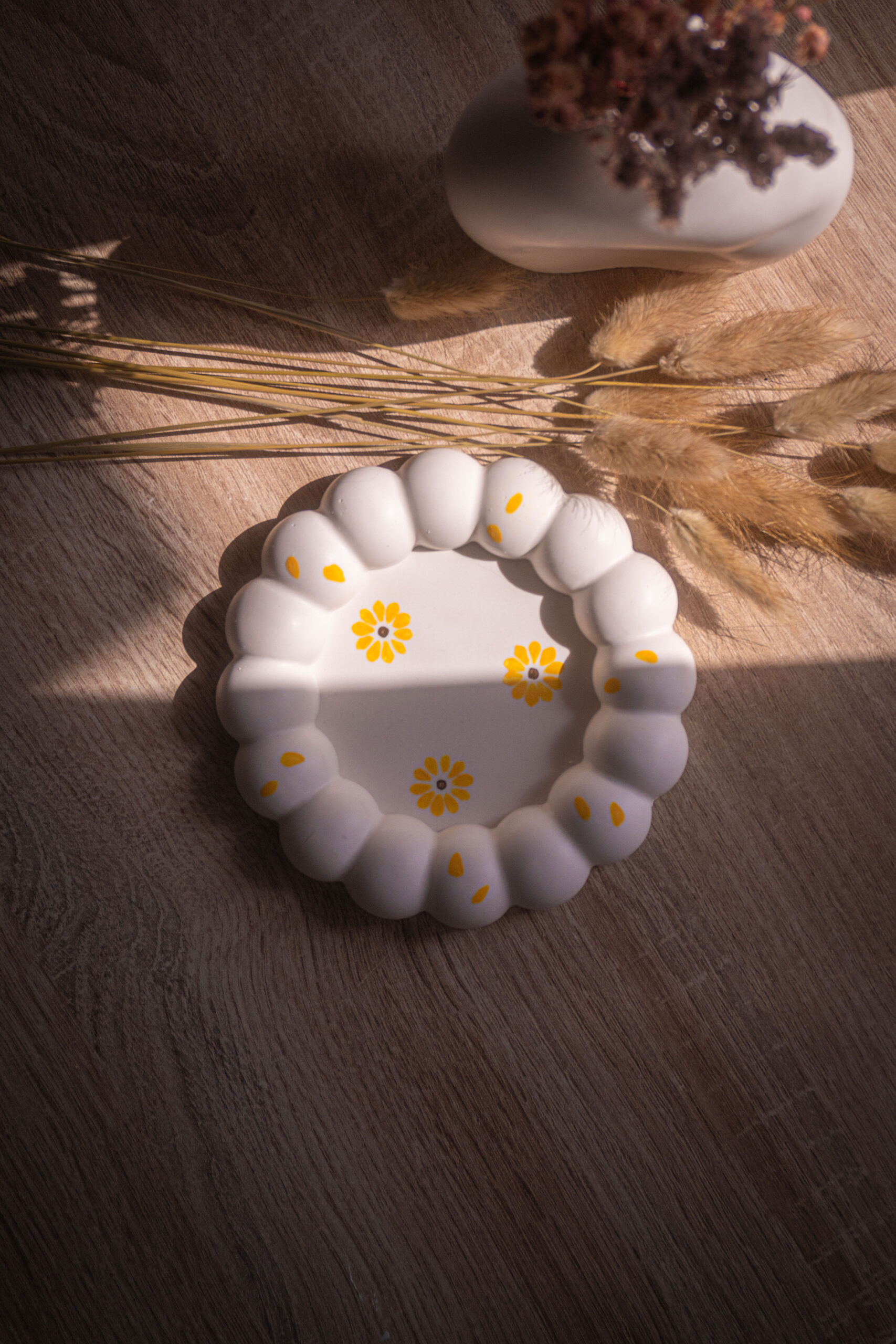 Bandeja Redonda de Jesmonite - Imagen 3