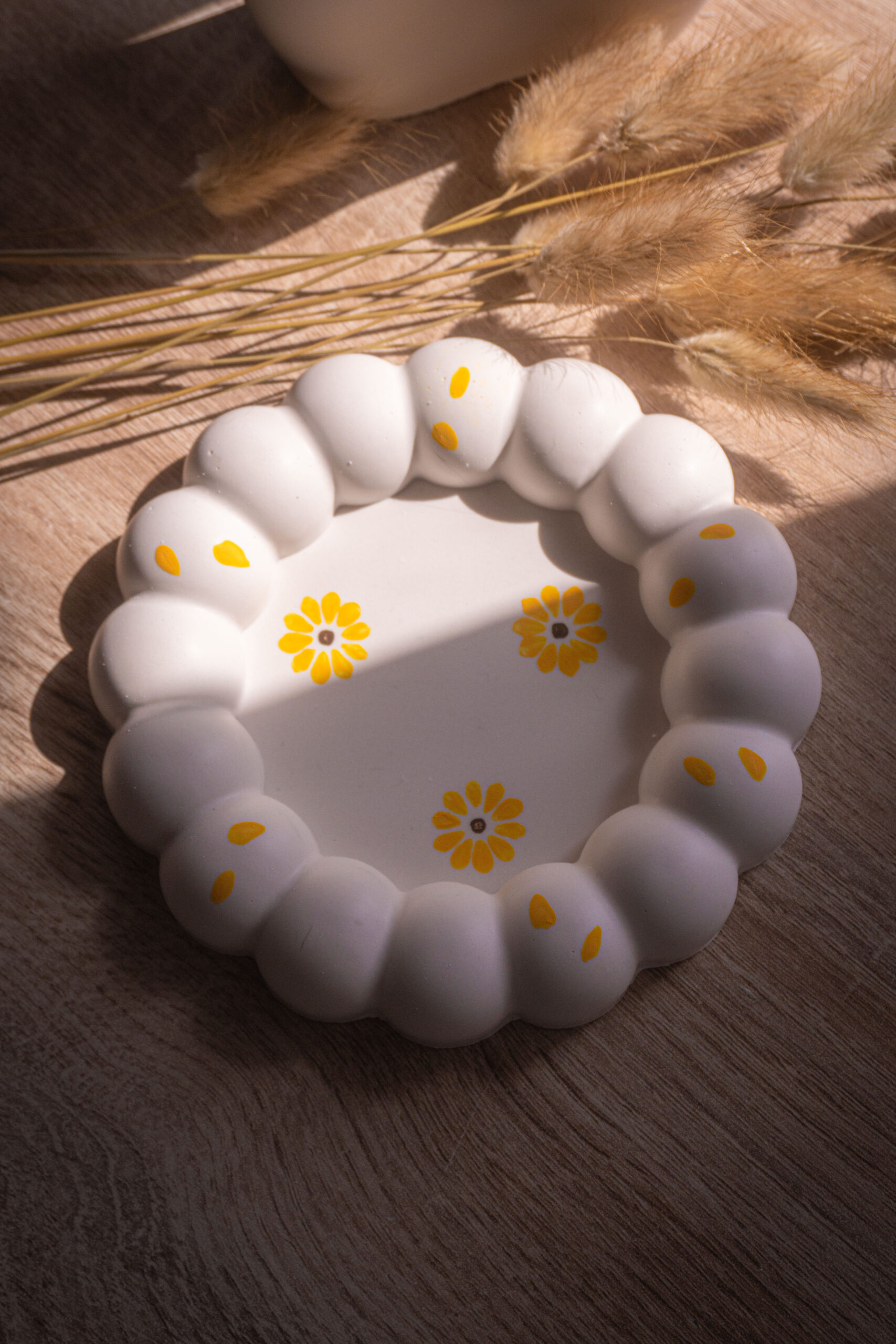 Bandeja Redonda de Jesmonite